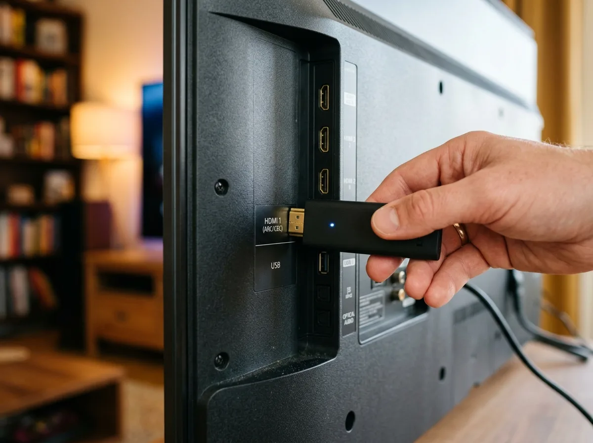 Inserting EZStream into TV HDMI port